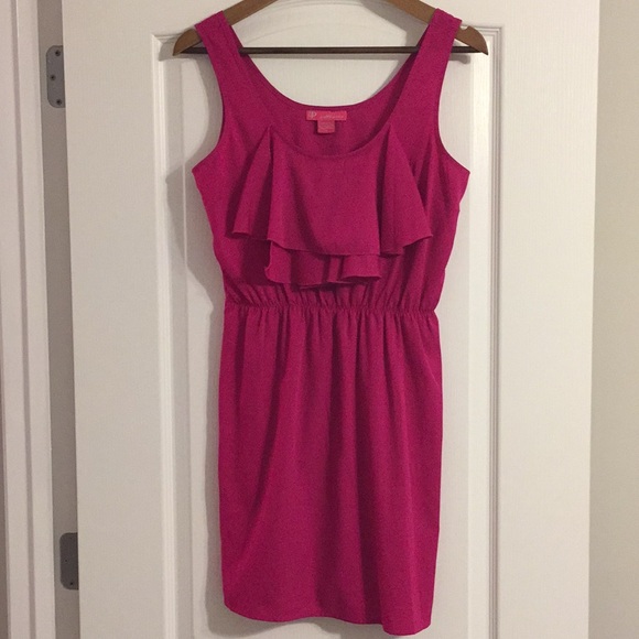 Ultra Pink Dresses & Skirts - Ultra Pink Bright Pink Dress Small